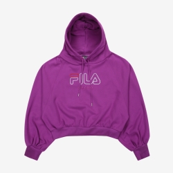 Fila Onlyie - Naisten Hoodie - TummanVioletit | FI-63730